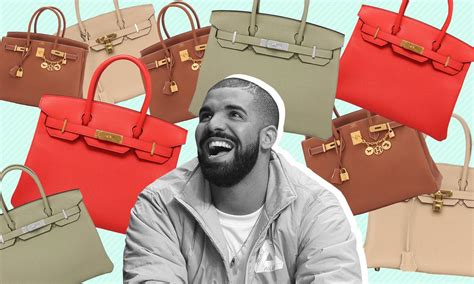 drake hermes birkin purses